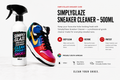 SimplyGlaze Sneaker Cleaner 500ml