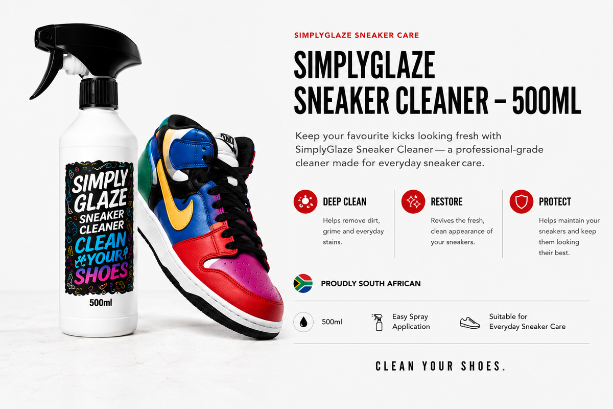 SimplyGlaze Sneaker Cleaner 500ml